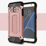 Wholesale Samsung Galaxy S7 Ballistic Armor Case (Rose Gold)